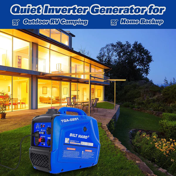 Bilt Hard Inverter Generator 2500-watt Gas