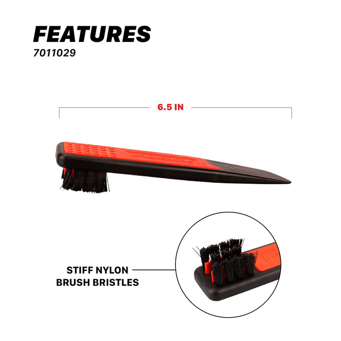 Foam Pad Cleaning Brush and Pad Removal Tool