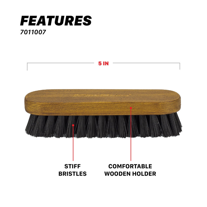 Compact Leather Cleaning Brush