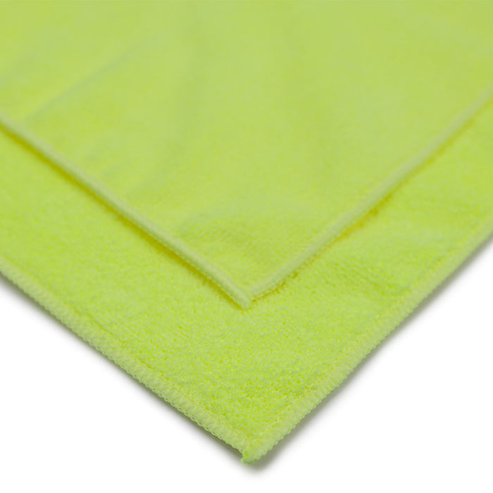 380GSM Premium Multipurpose Microfiber Cleaning Towel - 50 Pack