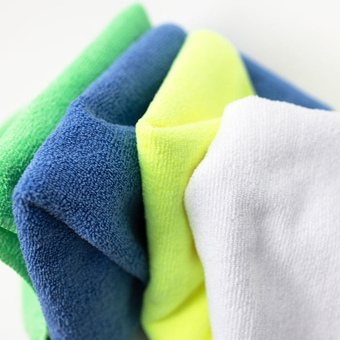 380GSM Premium Multipurpose Microfiber Cleaning Towel - 50 Pack