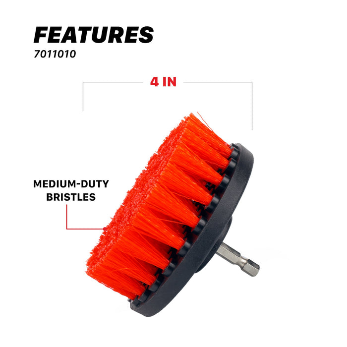 Drill Brush for Car | Drill Carpet Detailing Brushes