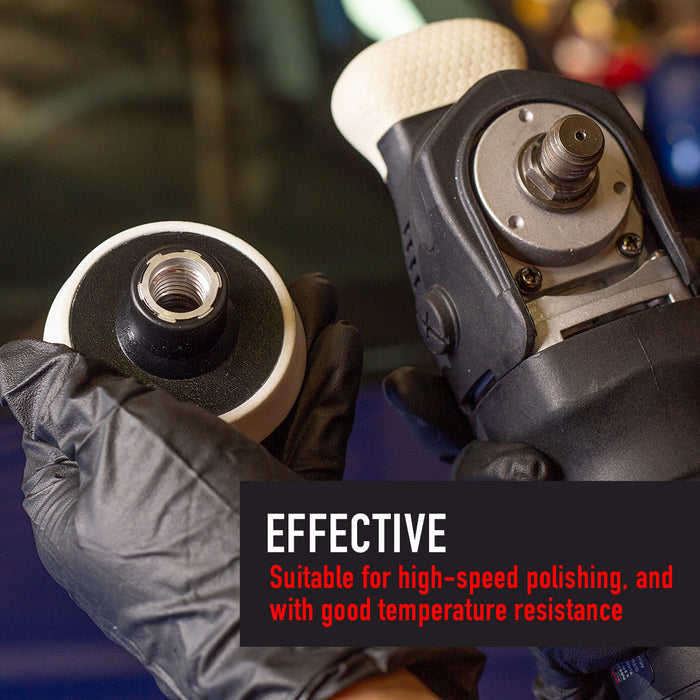 Rotary Polisher Plates | Firm Foam Rotary Backing Plates - 1in, 2in, 3in