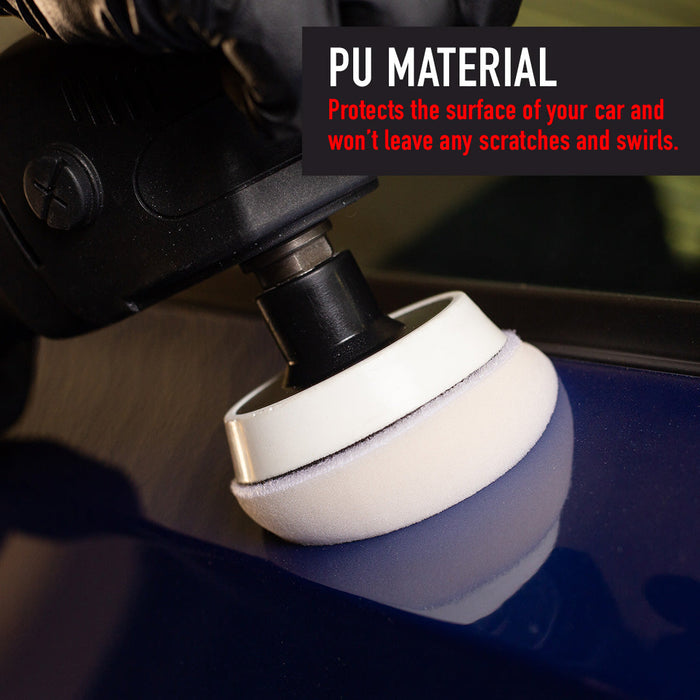 Rotary Polisher Plates | Firm Foam Rotary Backing Plates - 1in, 2in, 3in