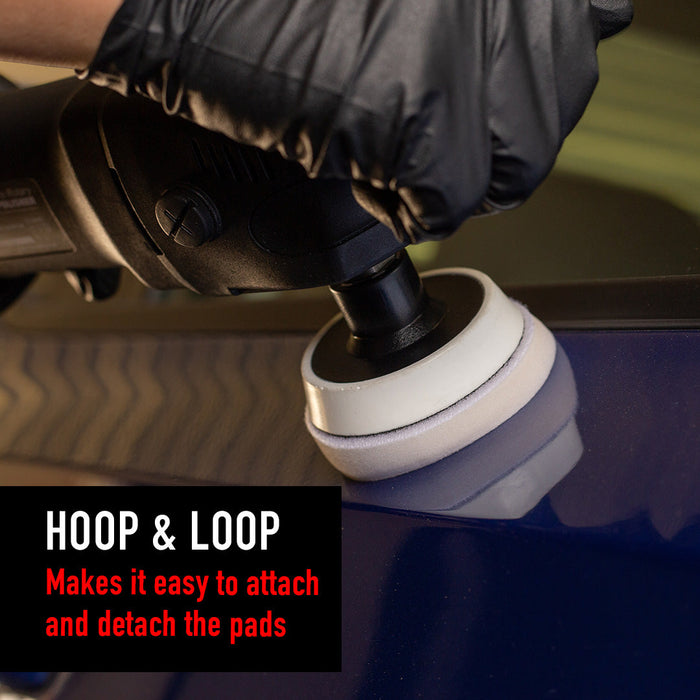 Rotary Polisher Plates | Firm Foam Rotary Backing Plates - 1in, 2in, 3in