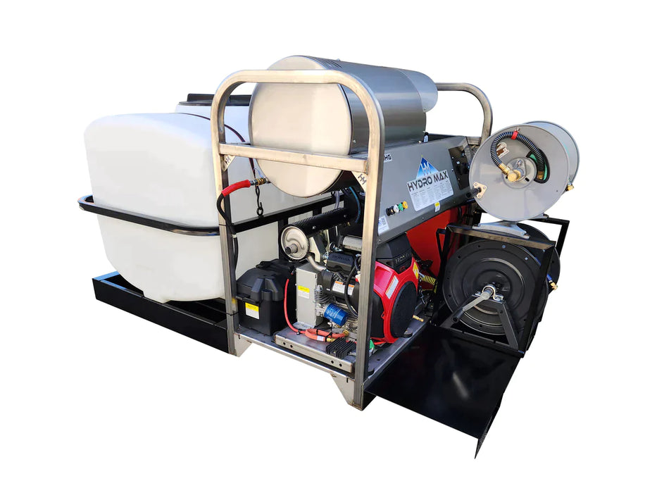 Hydro Max Hot Water Pressure Washer Skid 4000psi @ 8.0gpm