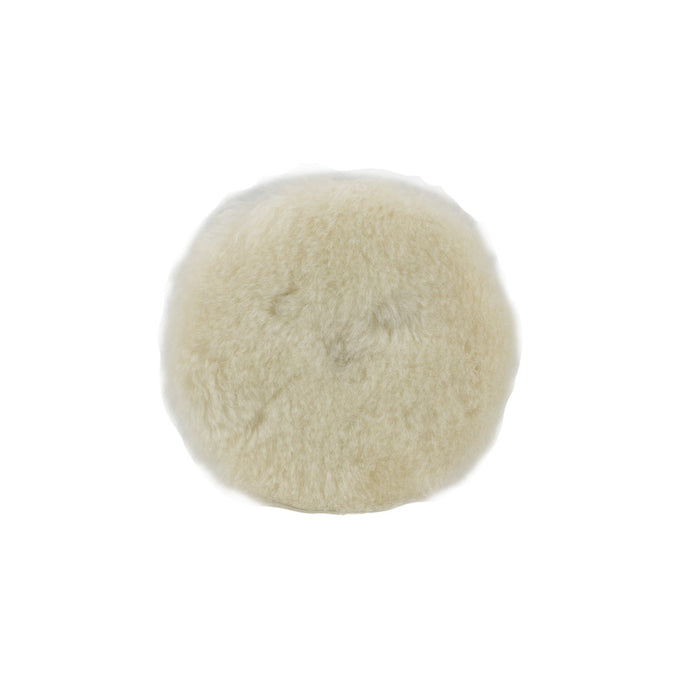 Wool Cutting Pads Rubber Backed - 3in, 5in, 6in