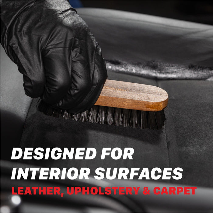 Compact Leather Cleaning Brush