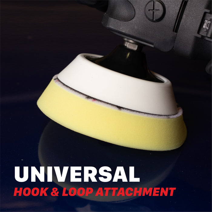 Firm Foam Rotary Polisher Backing Plates - 2in, 3in, 5in, 6in