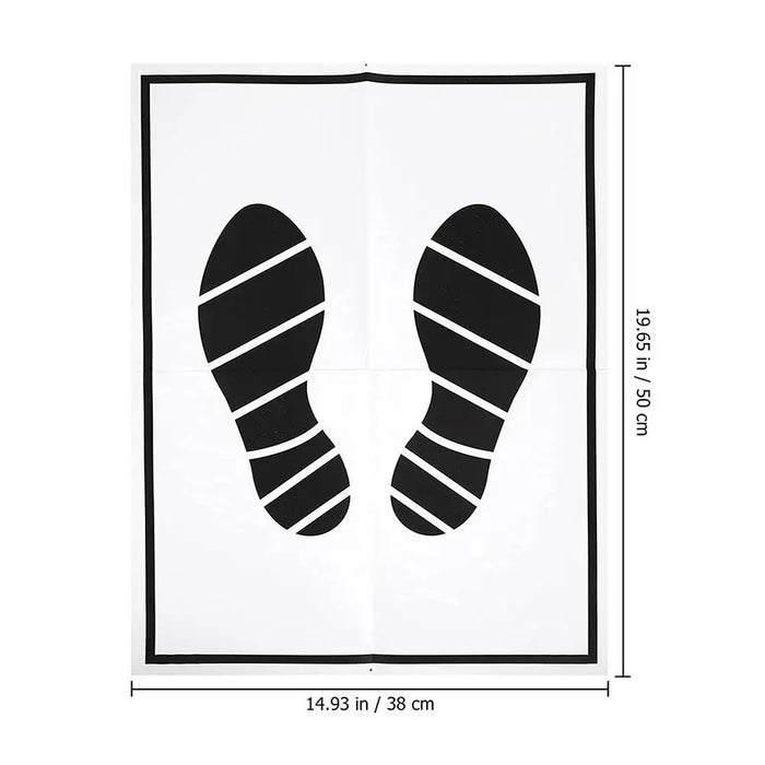 Paper Floor Mats Disposable 25/50/100pcs