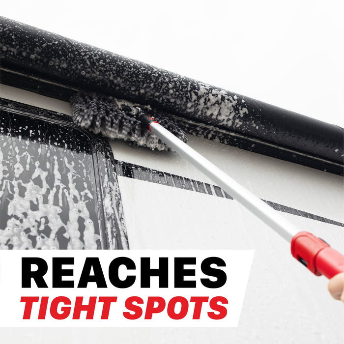 Car Wash Tool | IncrediStick – Extendable Microfiber Wash Mitt