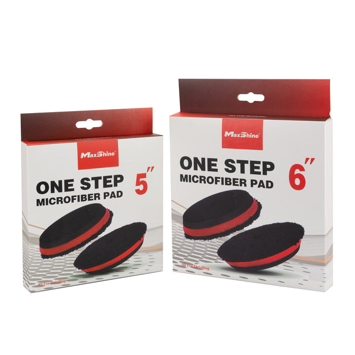 Microfiber One Step Pad  - 5in, 6in