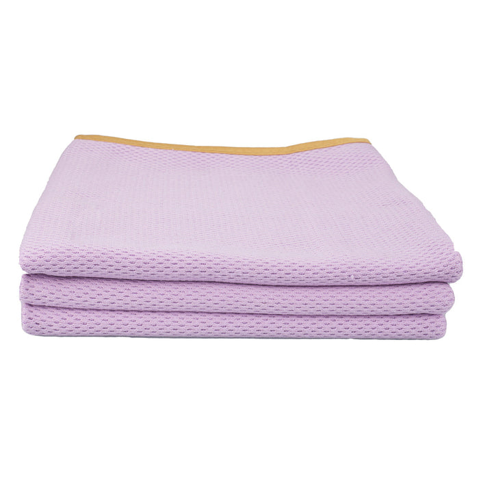 Absorbent Microfiber Towels | 500GSM Mesh Microfiber Drying Towel - 3 Pack