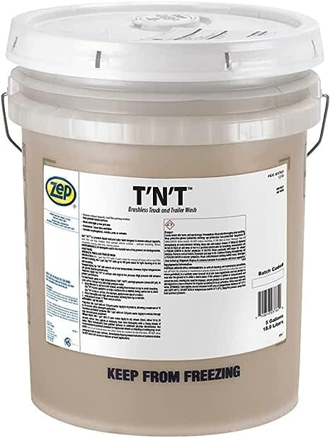 Zep Concentrated T'N'T Truck and Trailer Wash - 5 Gallon