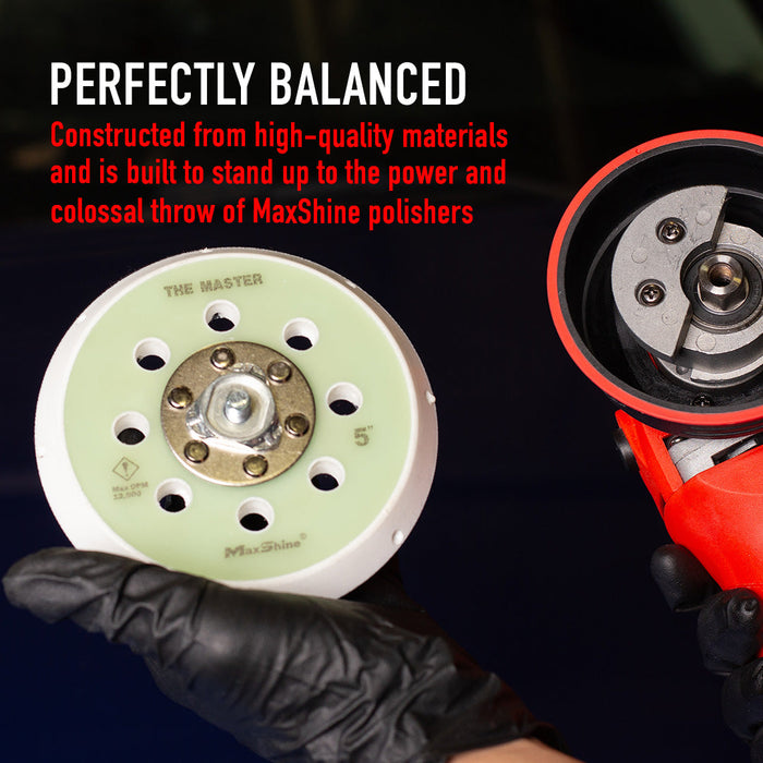 6 inch DA Backing Plates | Pro Series Dual Action Backing Plates - M15 Pro, M21 Pro