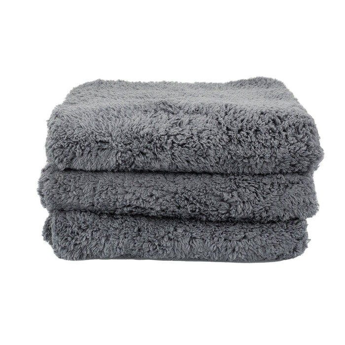 Microfiber Cleaning | 600GSM Plush Microfiber Buffing Towel
