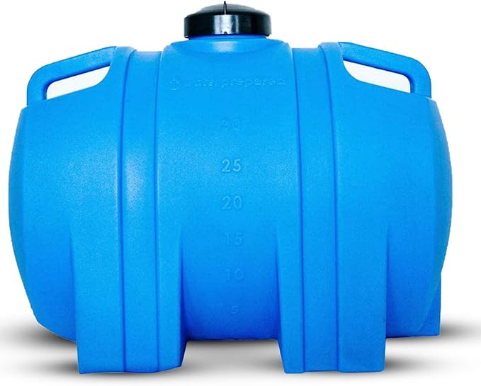 Water Tank 35 Gallon Rugged Tough Blue