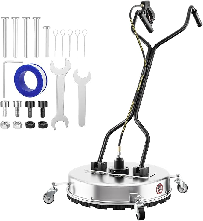 SES Surface Cleaner 4500psi Stainless Steel — Stateside Equipment Sales