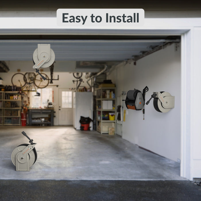 Retractable Pressure Hose Reel-1/4in