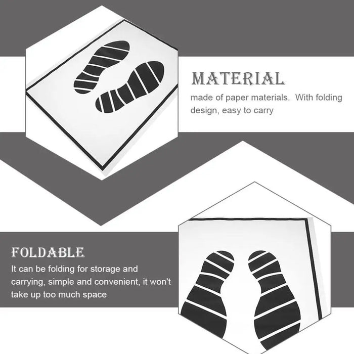 Paper Floor Mats Disposable 25/50/100pcs