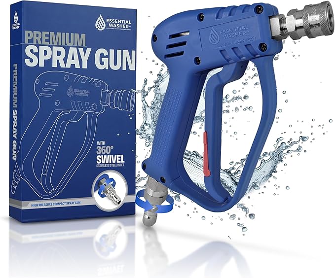 ESS Pressure Washer Swivel Gun SS 4000psi 10.5gpm
