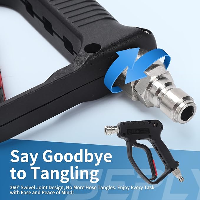 SES Pressure Washer Swivel Gun SS 5000psi 10.5gpm