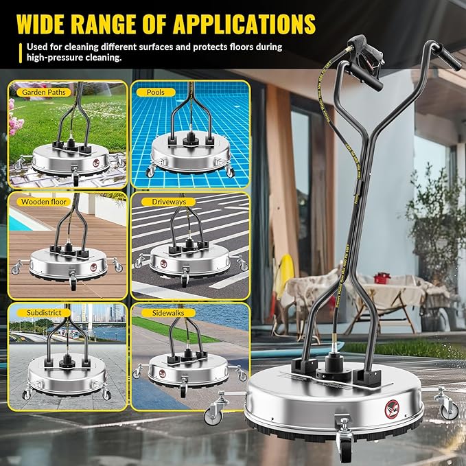 SES Surface Cleaner 4500psi Stainless Steel