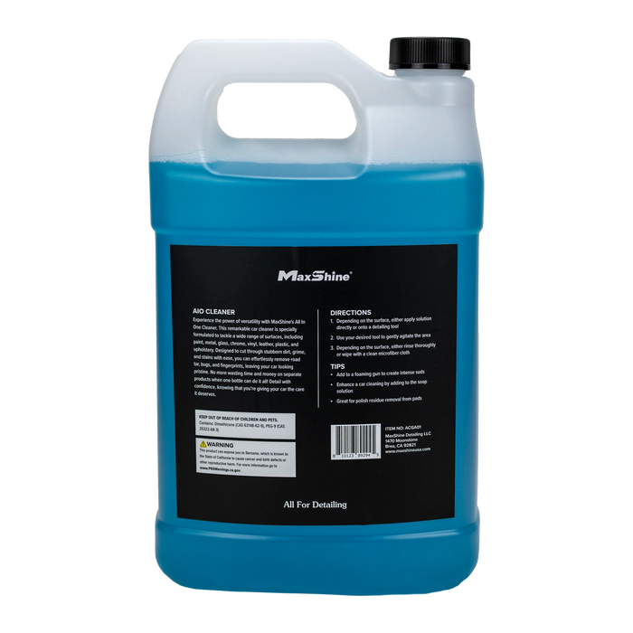Interior Car Cleaner | AIO Cleaner - 16oz, 1gal