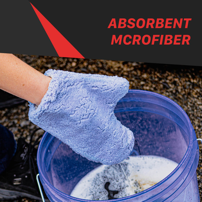 Car Washing Glove Mitt | Plush Microfiber Wash Mitt