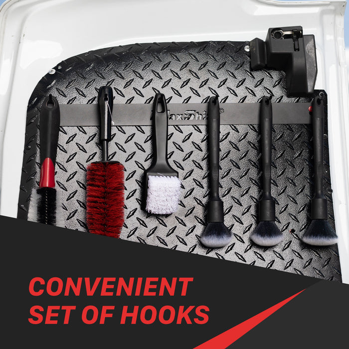 Wall Brush Holder | Detailing Brush Hanger - 6 Brushes