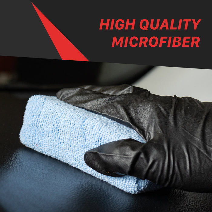 Ultra-Soft Microfiber Wax Applicator Block - 4 Pack