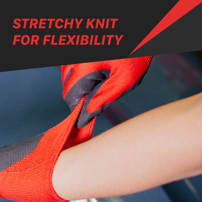 Breathable Work Gloves - 5 Pack