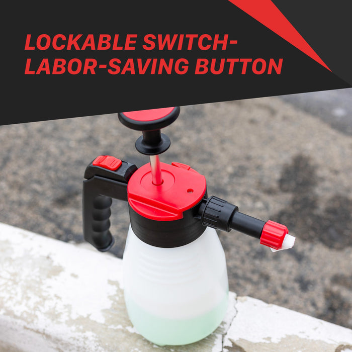 Foam Cannon Without Pressure Washer | Hand Pump Foam Sprayer