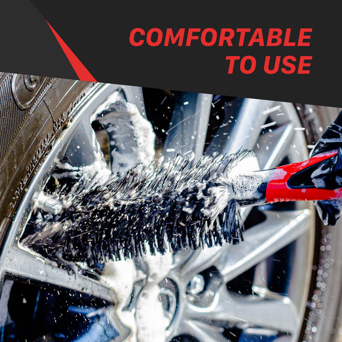 360° Wheel and Car Engine Brush