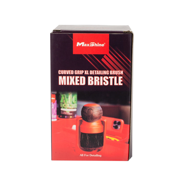 Curved Grip Extra Large Brush - Ultra Soft & Mixed Bristle