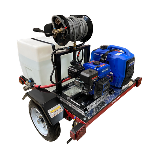 stateside tiny deluxe pressure washer trailer