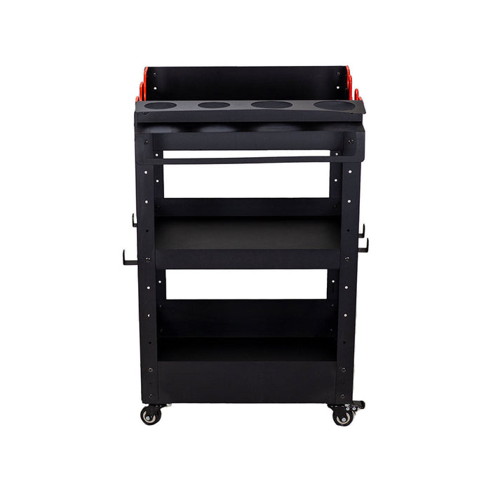 Rolling Detailing Cart - Coated Steel