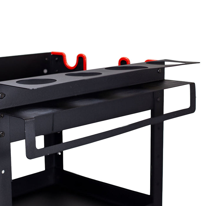 Rolling Detailing Cart - Coated Steel