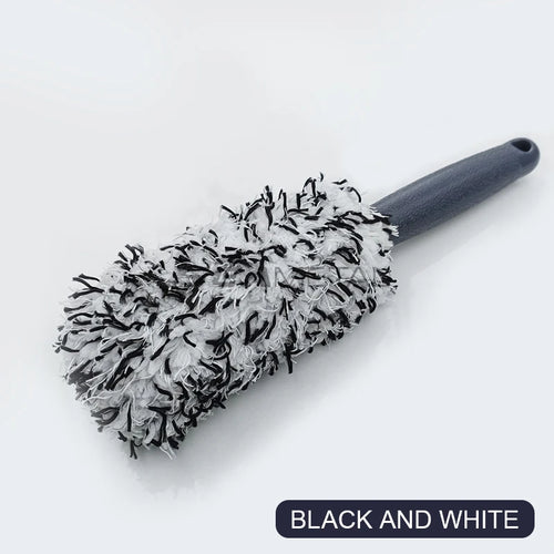 SEAMETAL Wheel Brush Car Wash Plush Wheel Tire Rim