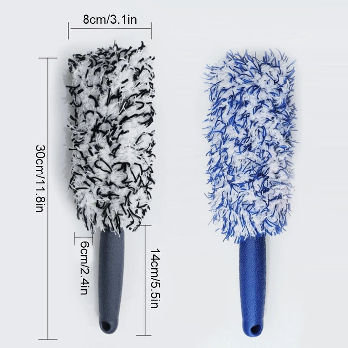 SEAMETAL Wheel Brush Car Wash Plush Wheel Tire Rim