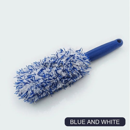 SEAMETAL Wheel Brush Car Wash Plush Wheel Tire Rim