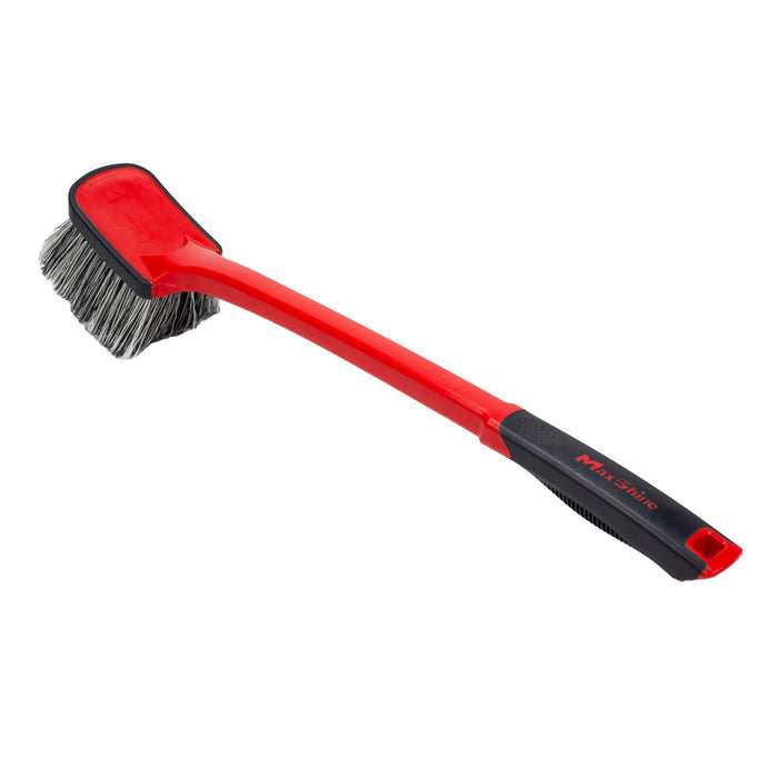 Soft Grip Medium Duty Wheel Cleaning Brush with Long Handle