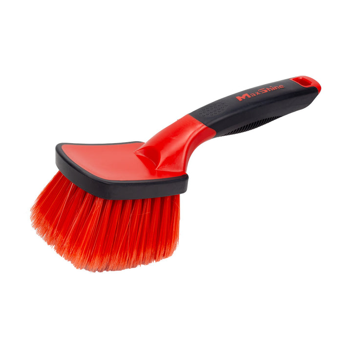 Soft Grip Light Duty Rim Cleaning Brush with Medium Handle