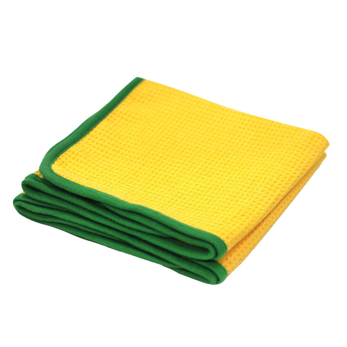400GSM Waffle Glass Clean & Dry Microfiber Towel