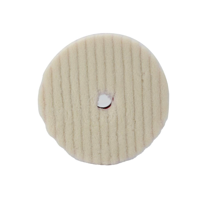 Wool Cutting Pads Rubber Backed - 3in, 5in, 6in