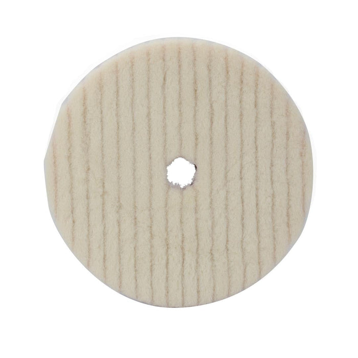 Wool Cutting Pads Rubber Backed - 3in, 5in, 6in