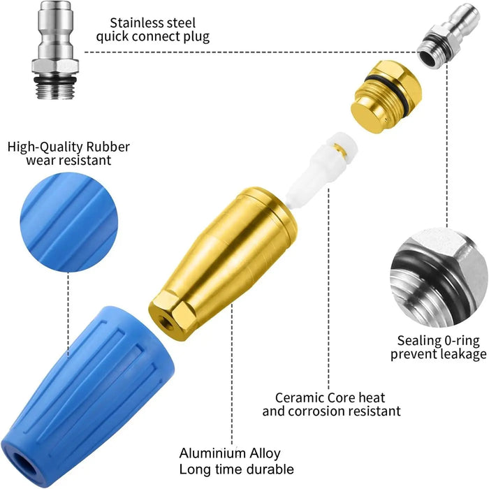 Turbo Nozzle Heavy Duty Pressure Washer 2.5-4.0gpm 1/4"