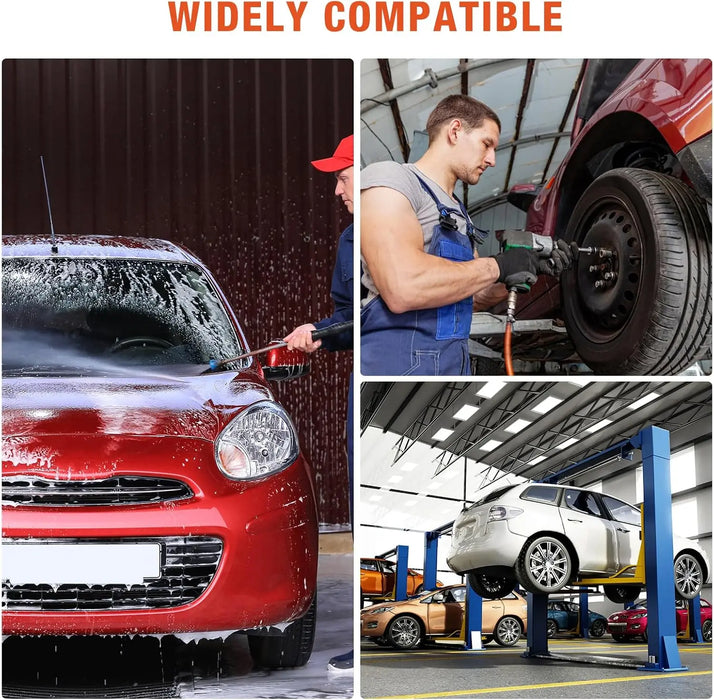 Pressure Washer Hose Reel Retractable 50ft x 3/8" Heavy Duty