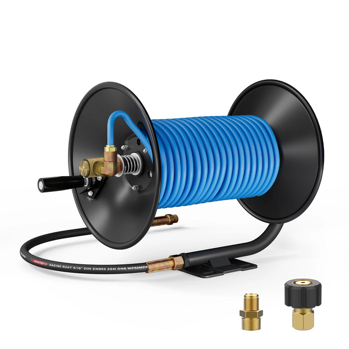 Pressure Washer Hose Reel 100ft x 3/8"