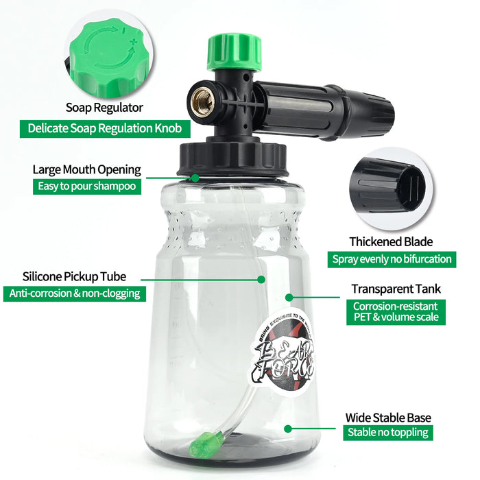 Bear Force Premium Foam Cannon Snow Foam 1/4"